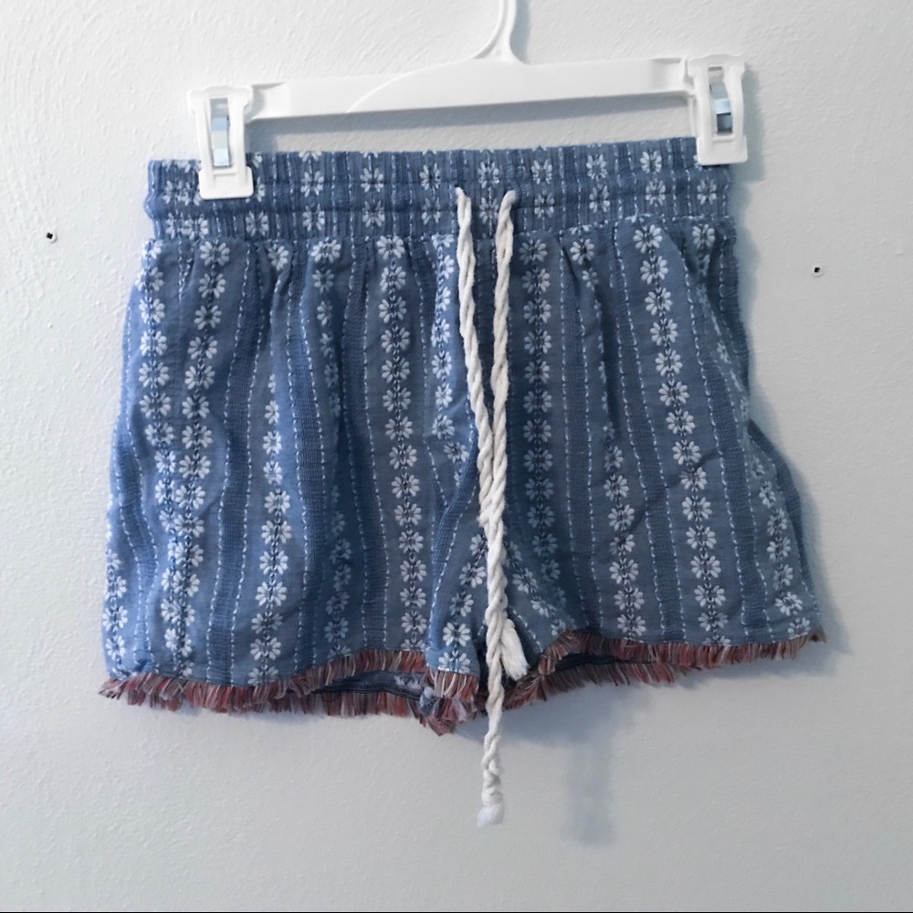 Blue shorts